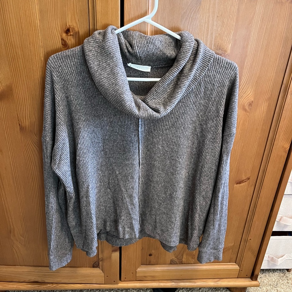 Lush brown cowl neck sweater from Nordstrom size XS